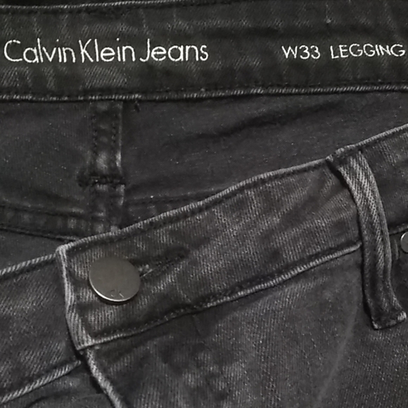 Calvin Klein Jean Legging Size 33 inch Waist - Picture 7 of 7